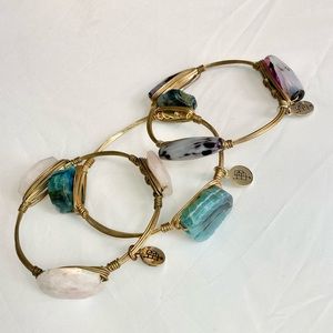 Bourbon and Bowties set of 3 bracelets